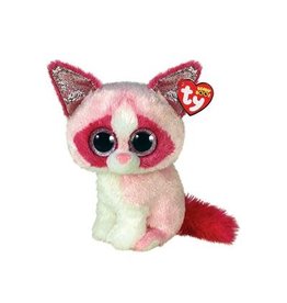 Ty Ty Beanie Boo's Mai de Kat Pink 15cm