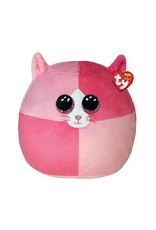 Ty Ty Squish a Boo Pink Scarlet Cat 20cm