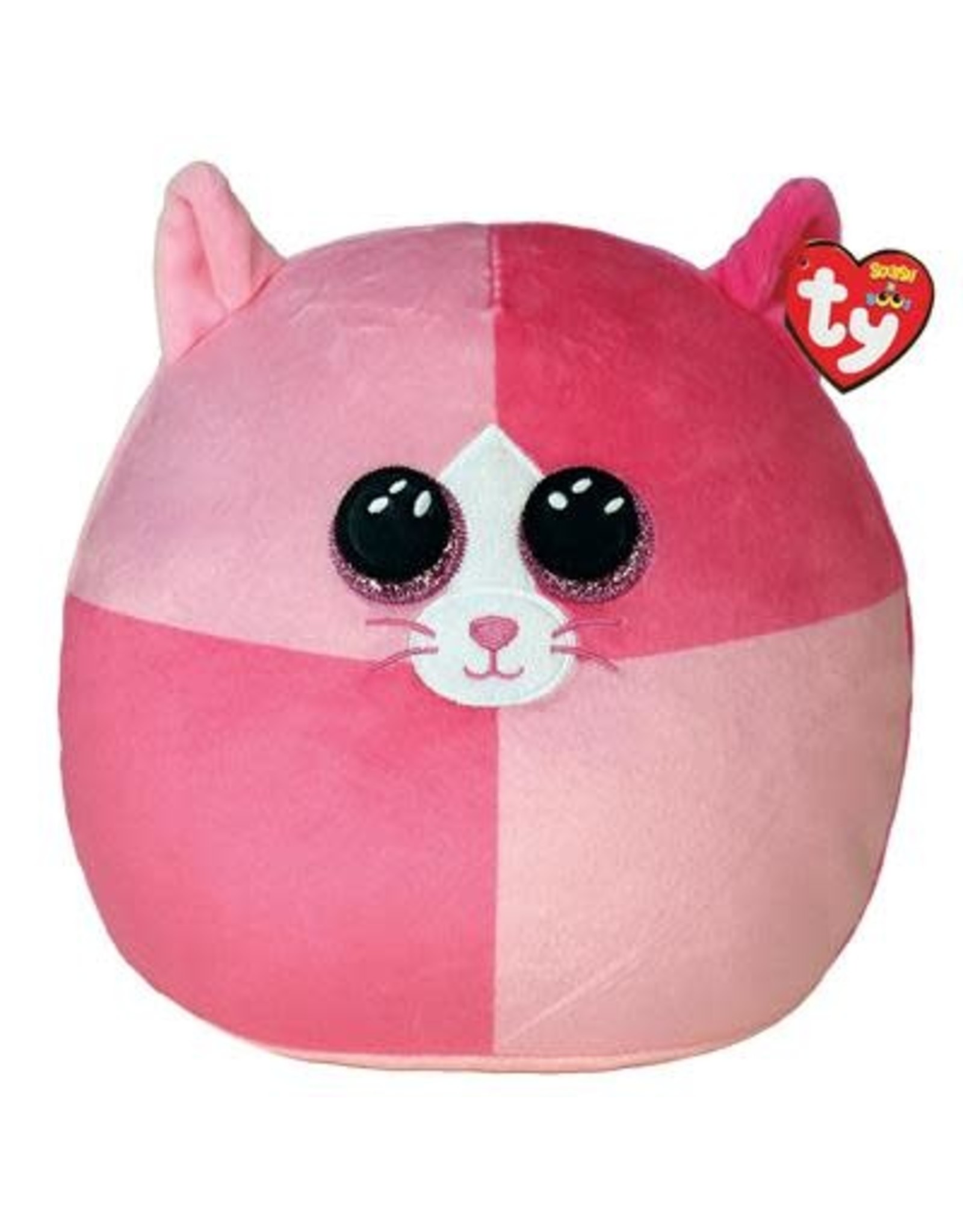 Ty Ty Squish a Boo Pink Scarlet Cat 31cm