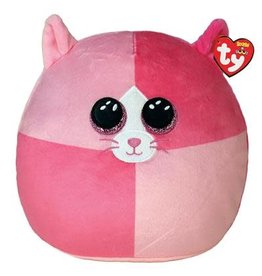 Ty Ty Squish a Boo Pink Scarlet Cat 31cm