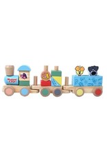 Rubo Toys Woezel en Pip houten trein Rubo Toys Woezel en Pip houten trein