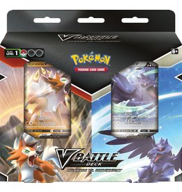 The Pokemon Company Pokémon TCG V Battle Decks Bundle Lycanroc vs Corviknighr