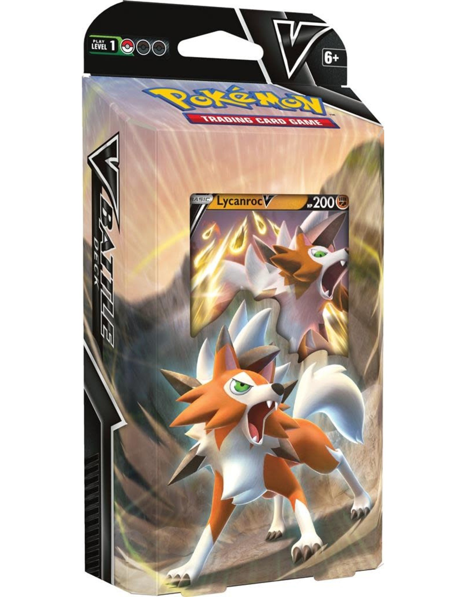 The Pokemon Company Pokémon TCG V Battle Decks Bundle Lycanroc vs Corviknighr