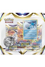 The Pokemon Company Pokémon TCG Sword & Shield Brilliant Stars  Glaceon 3 Booster Blister