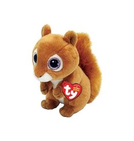 Ty Ty Beanie Babies Squire de bruine Eekhoorn 15cm