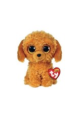 Ty Ty Beanie Boo's Noodles de goudblonde Labradoodle  15cm Ty Ty Beanie Boo's Noodles de goudblonde Labradoodle  15cm