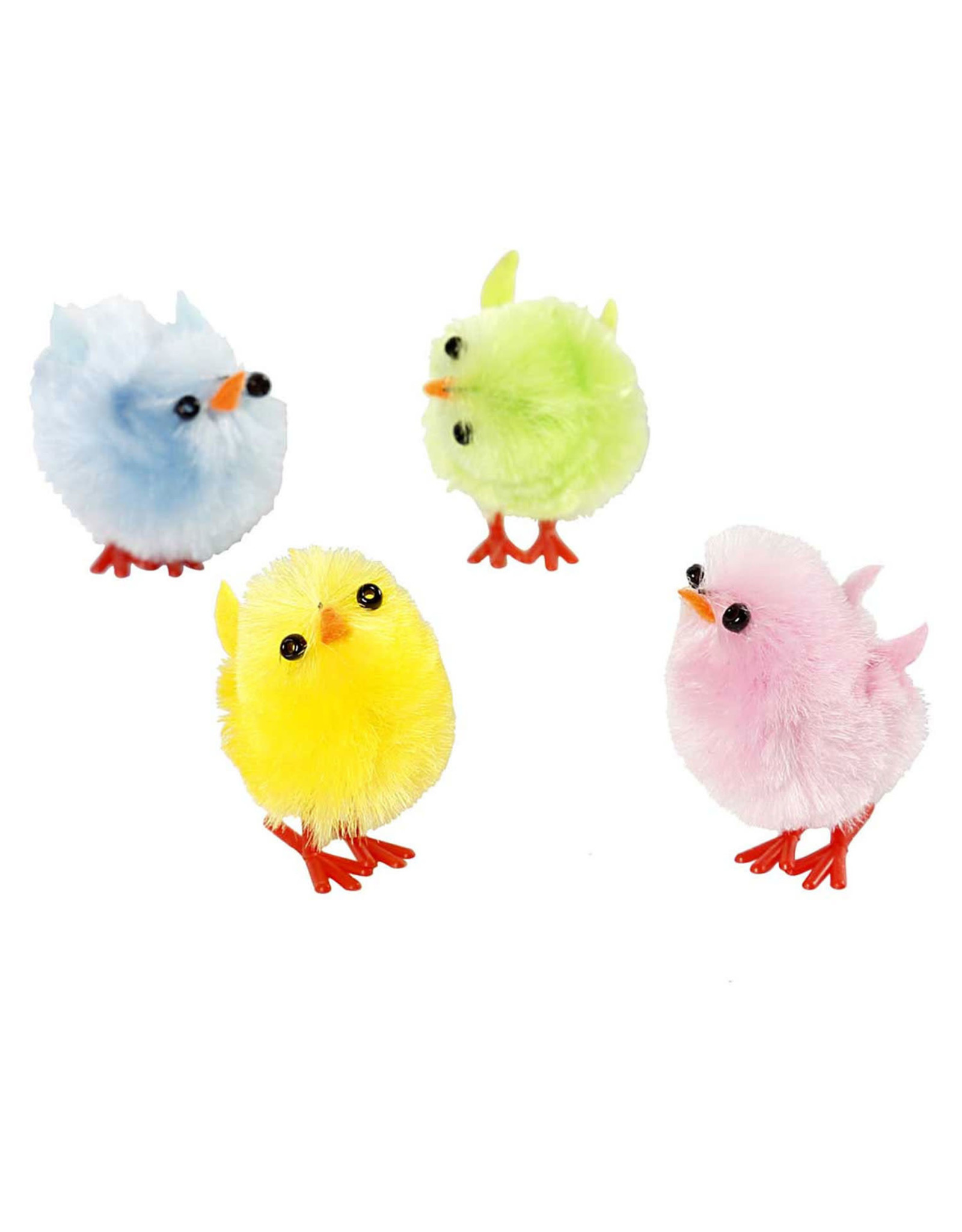 Paaskuikens Chenille, 12 Stuks