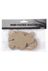 Paashangers Papier-Maché, 6 Stuks