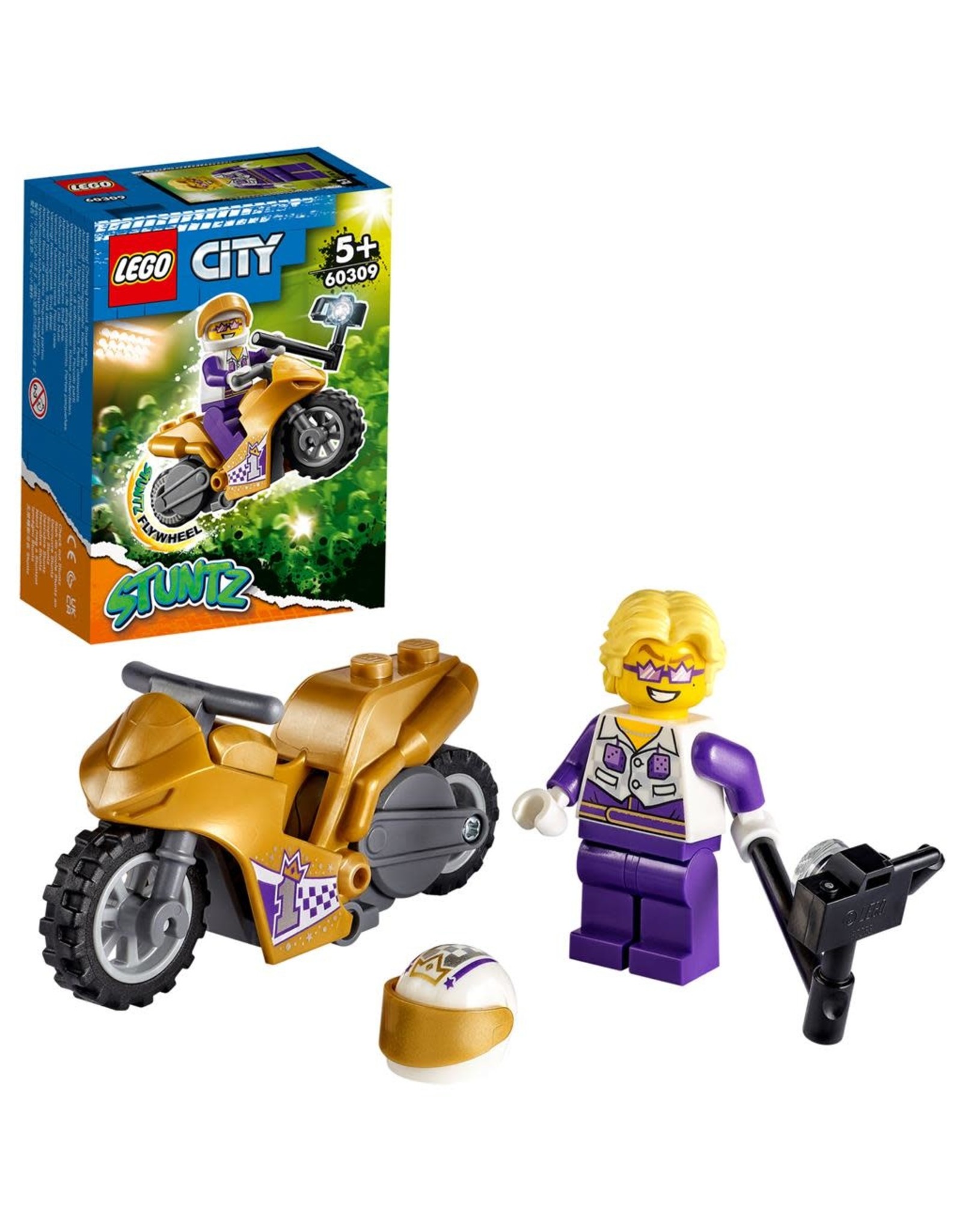 LEGO Lego City 60309 Stuntz Selfie Stuntmotor