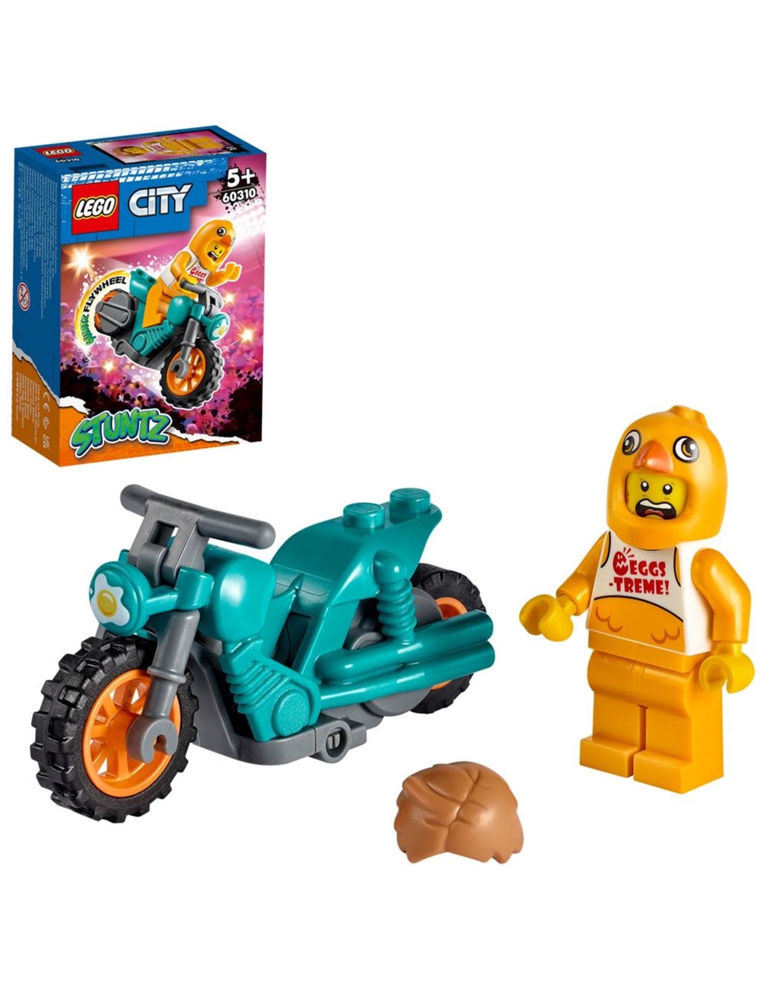 LEGO Lego City 60310  Stuntz Kip Stuntmotor