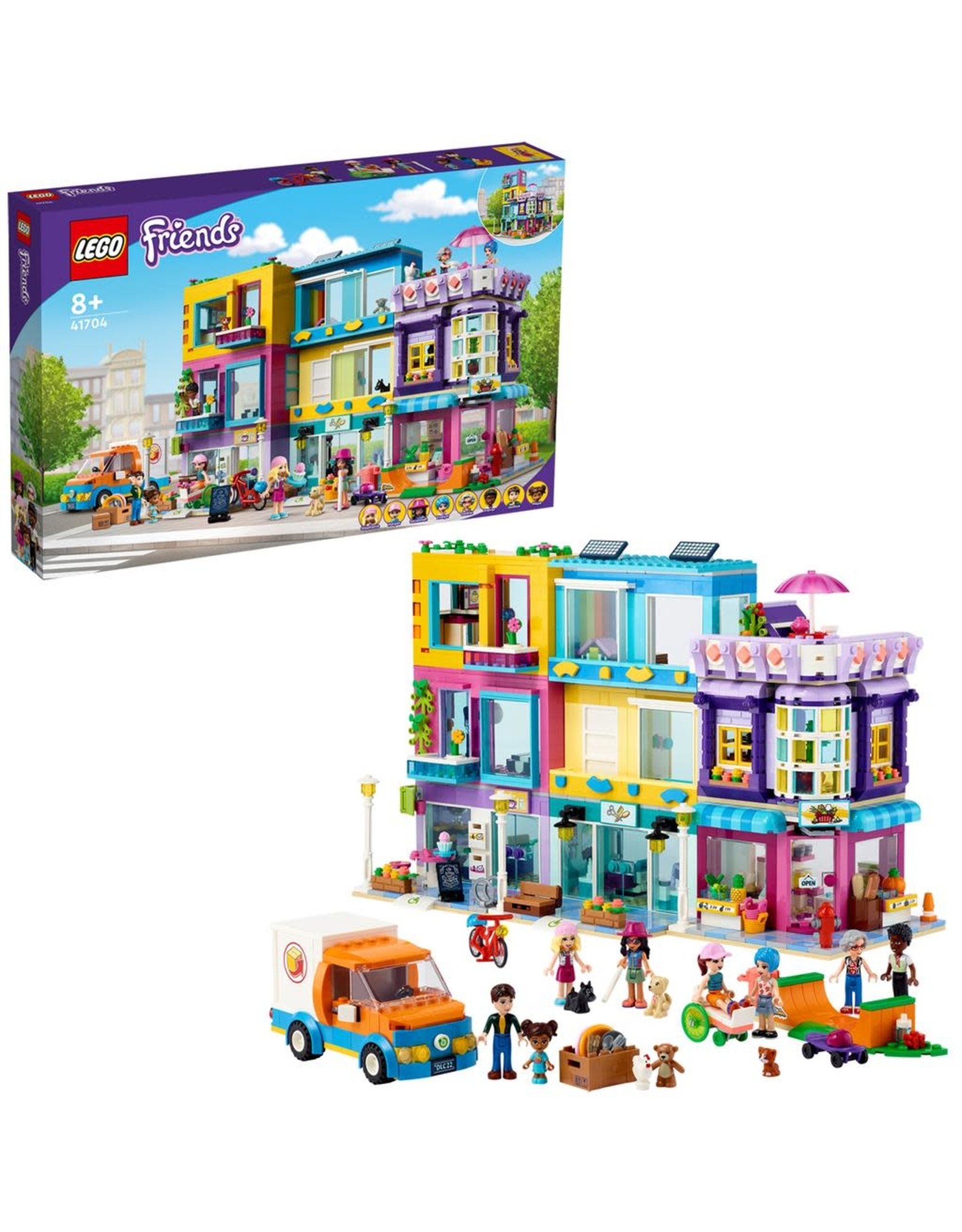 LEGO Lego Friends 41704 Hoofdstraatgebouw – Main Street Building