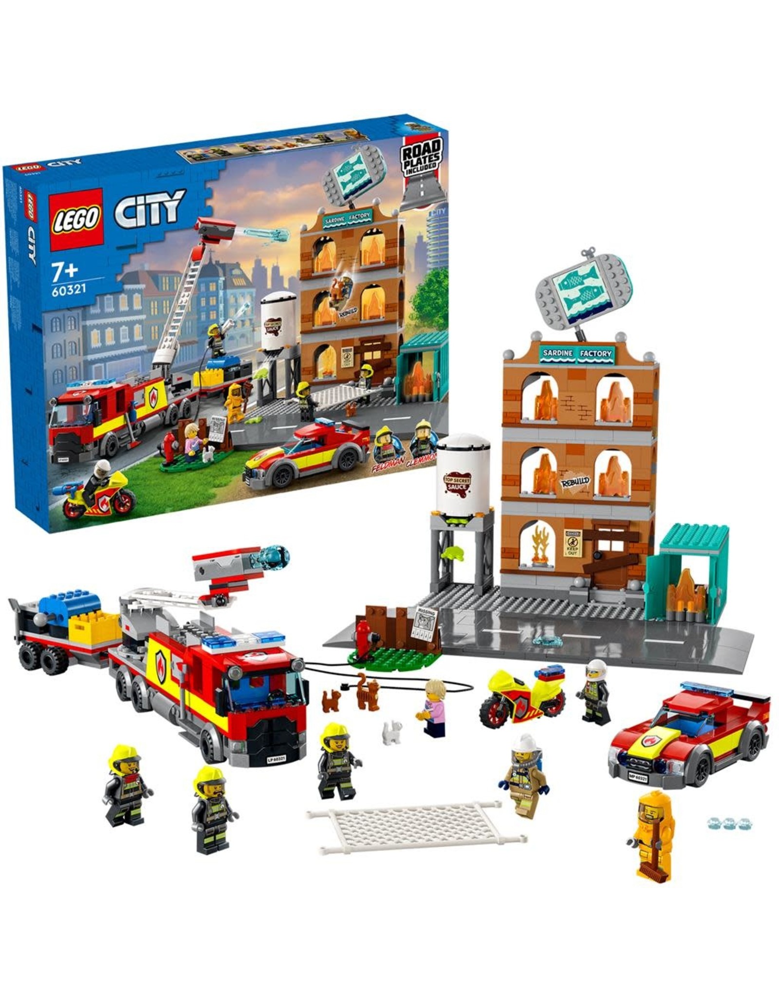 LEGO Lego City 60321 Brandweerteam - Fire Brigade