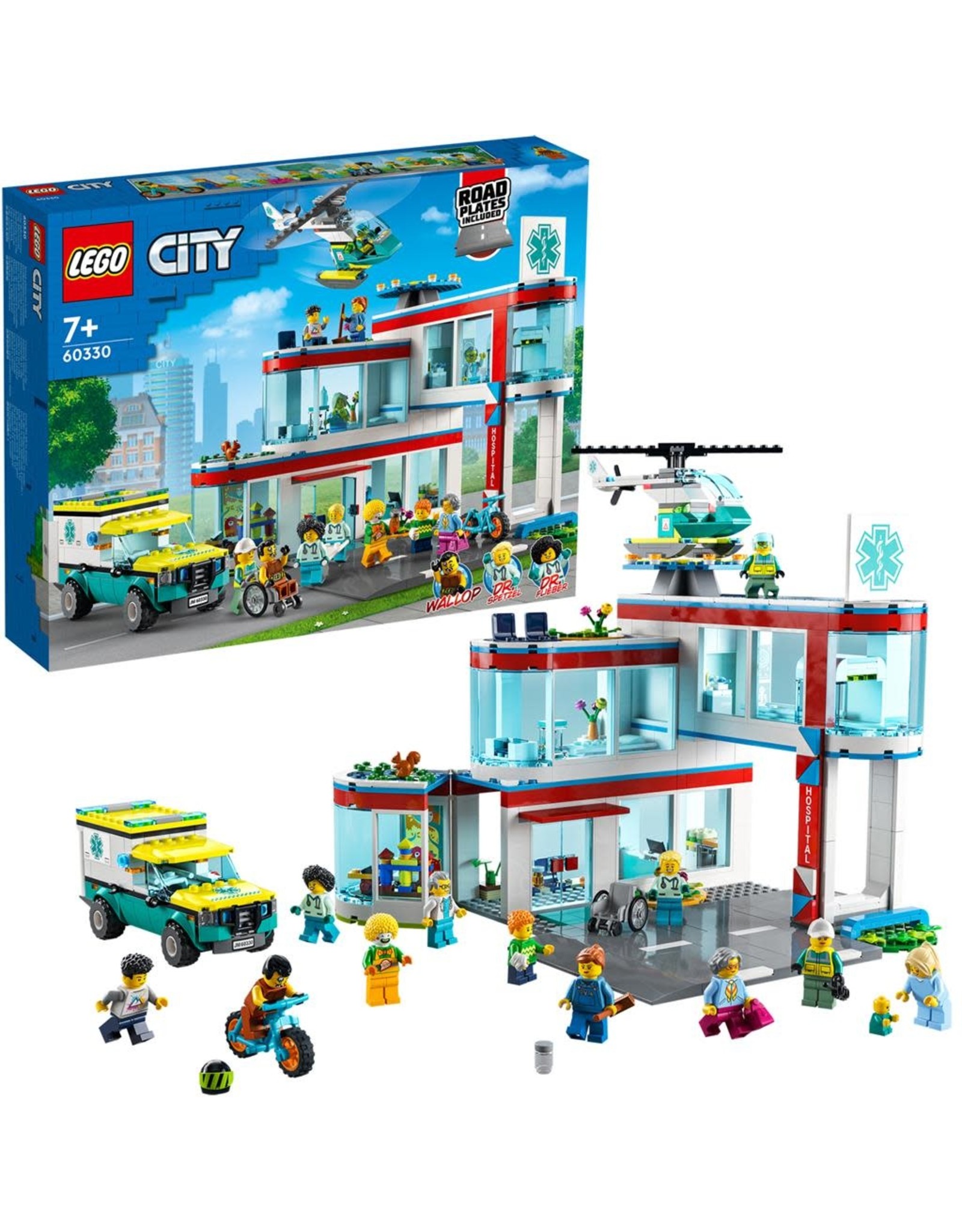 LEGO Lego City 60330 Ziekenhuis  – Hospital