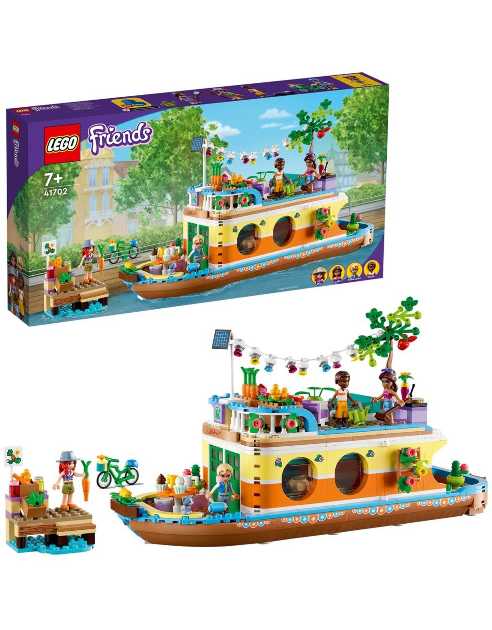 LEGO Lego Friends 41702 Woonboot  – Canal Houseboat