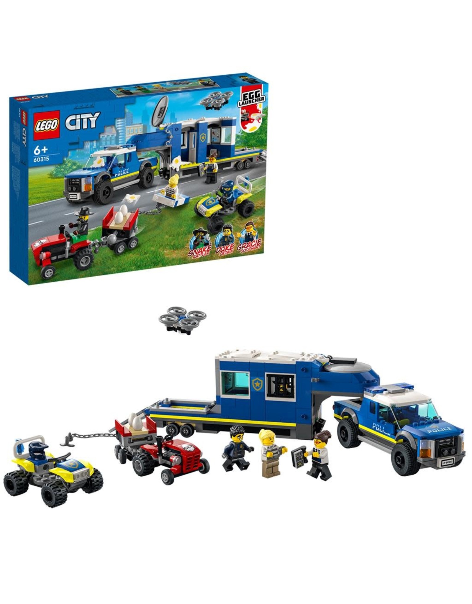LEGO Lego City 60315 Mobiele Commandowagen politie – Police Mobile Command Truck
