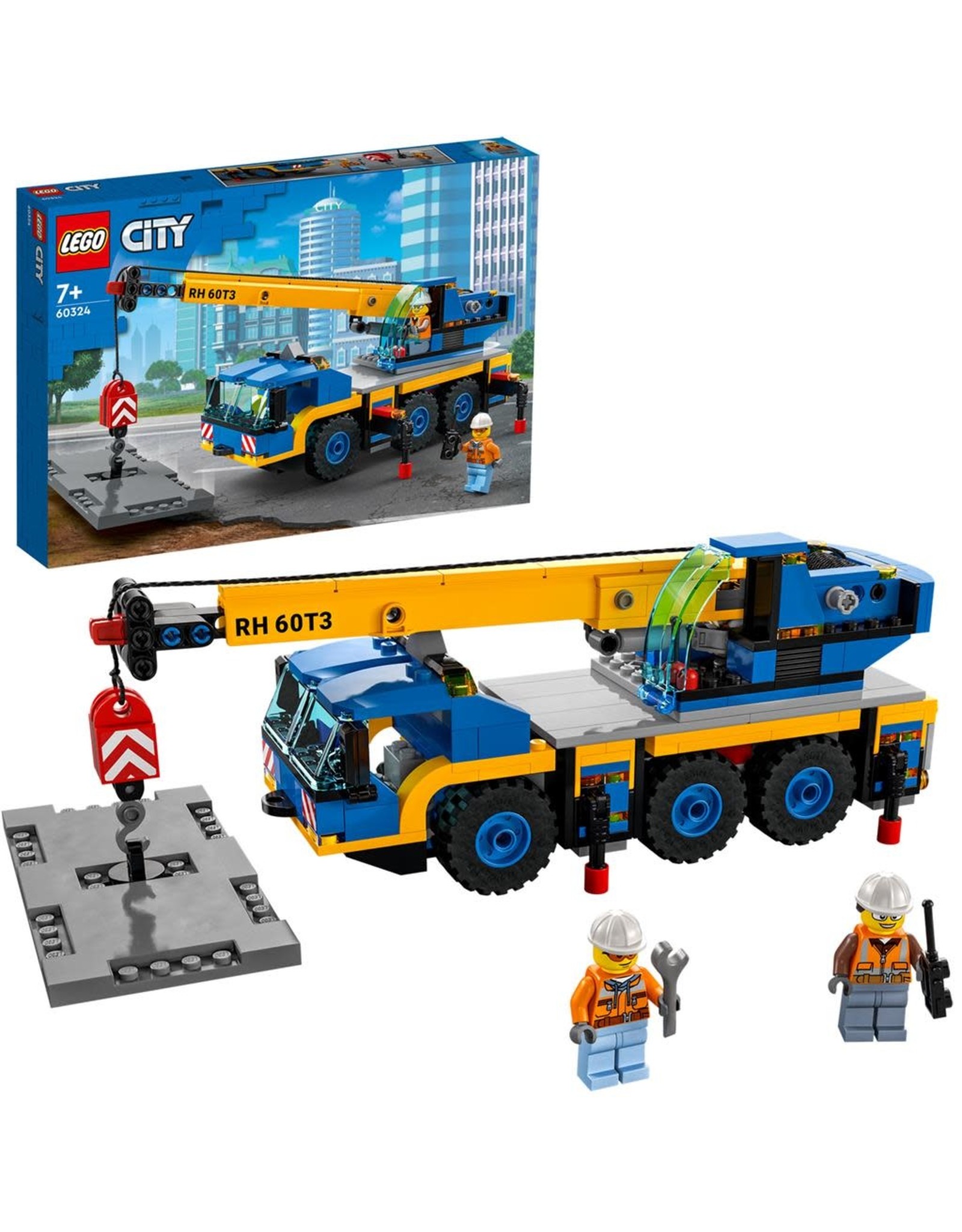 LEGO Lego City 60324 Mobiele Kraan – Vehicles Mobile Crane