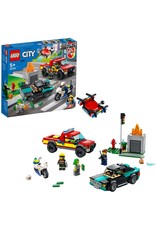 LEGO Lego City 60319 Brandweer & Politie Achtervolging – Fire Rescue And Police Chase