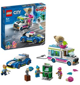 LEGO Lego City 60314 Ijswagen Politieachtervolging –  Police lcecream Truck Police Chase