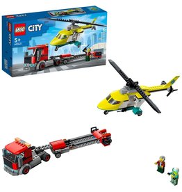 LEGO Lego City 60343 Reddingshelikopter Transport – Rescue Helicopter Transport