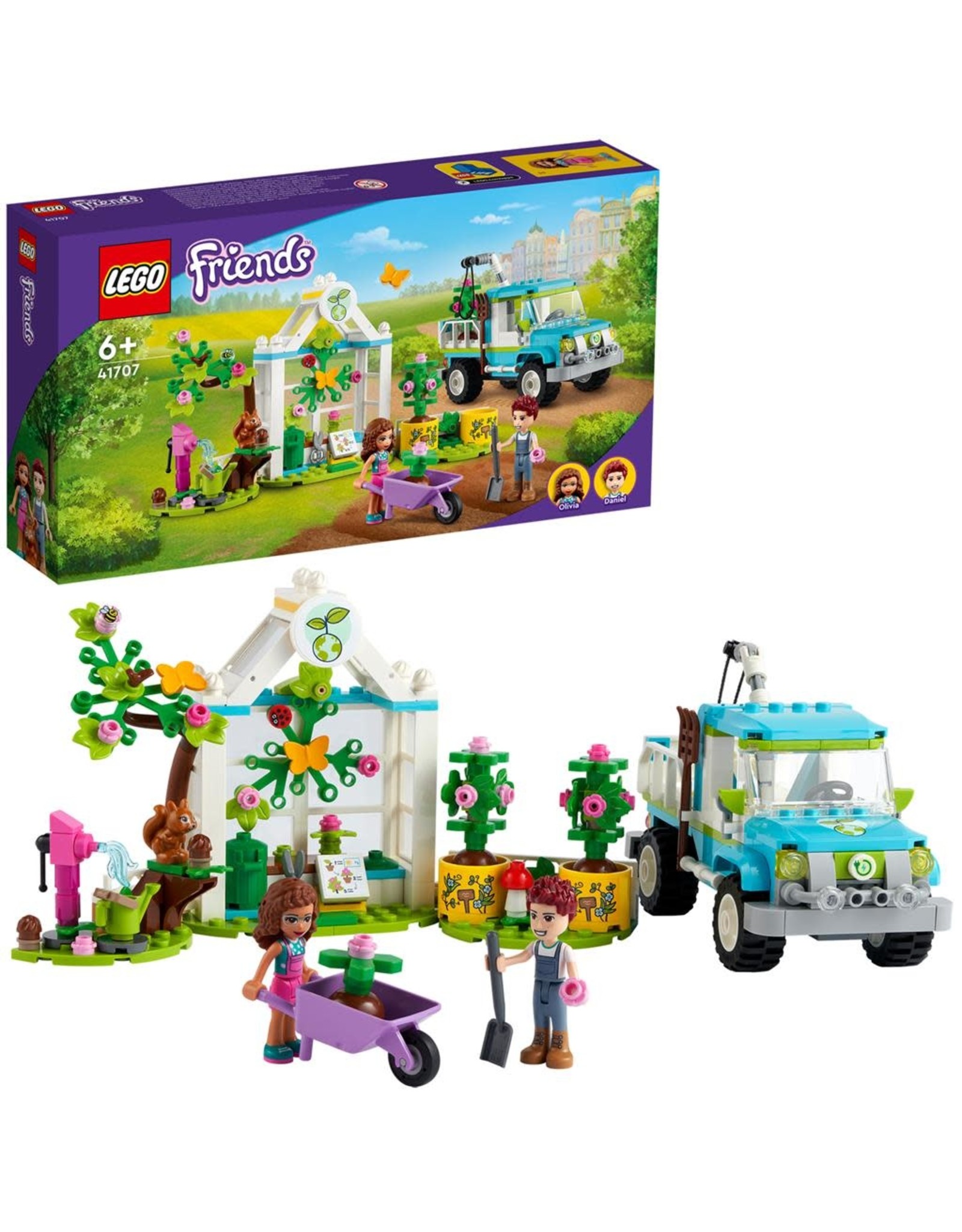 LEGO Lego Friends 41707 Bomenplantwagen  – Tree-Planting Vehicle