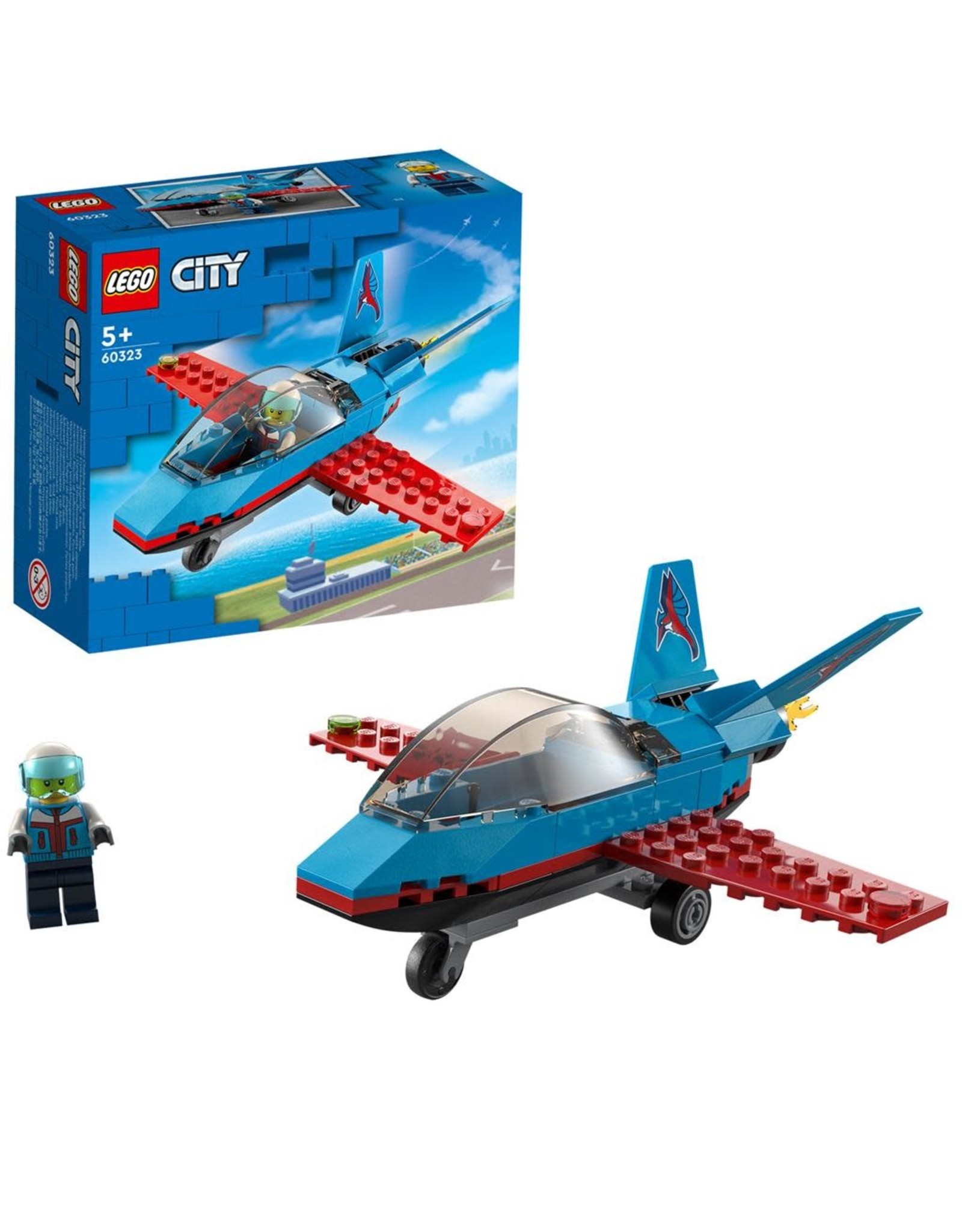 LEGO Lego City 60323 Stuntvliegtuig – Vehicles Stunt Plane