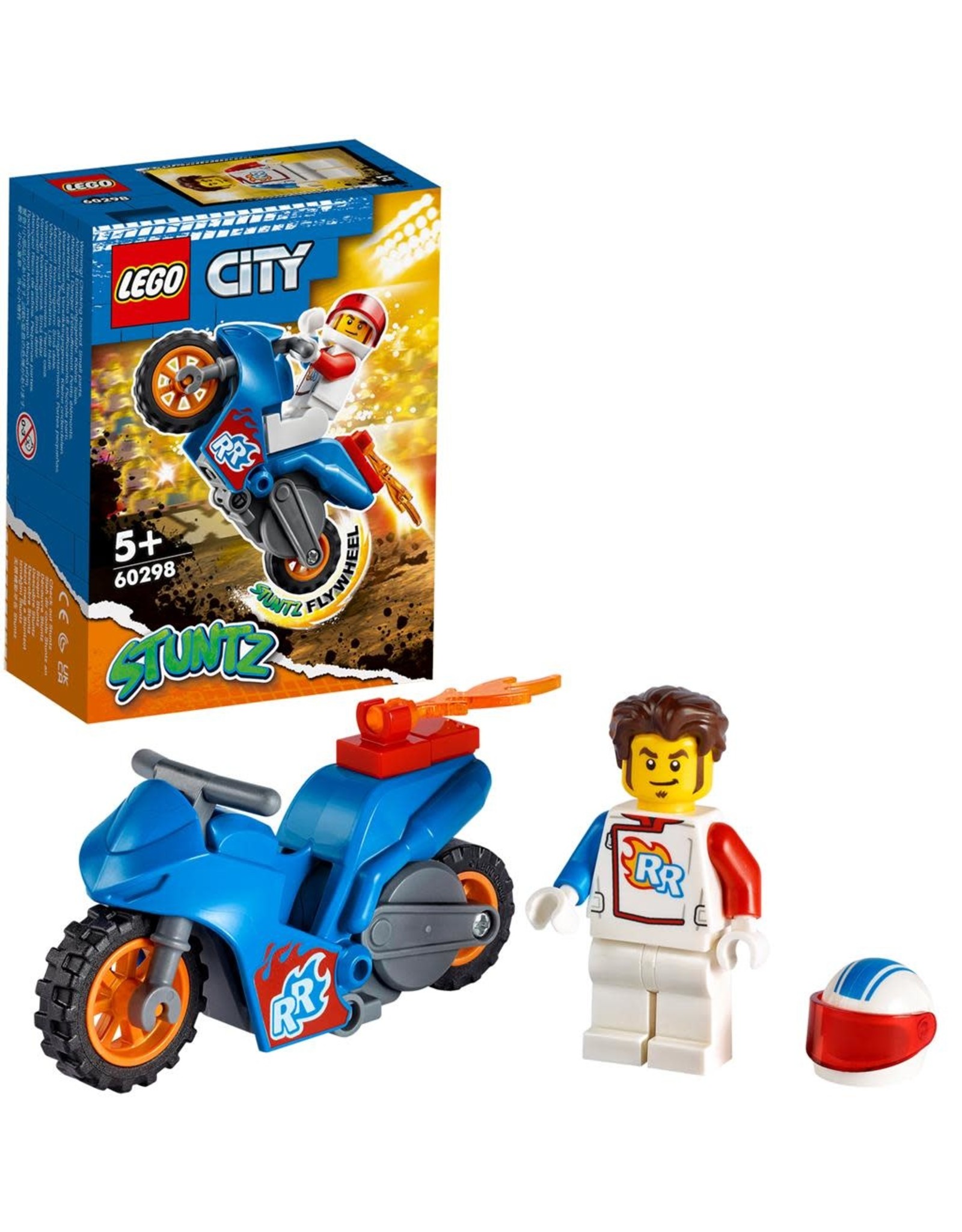 LEGO Lego City 60298 Raket Stuntmotor