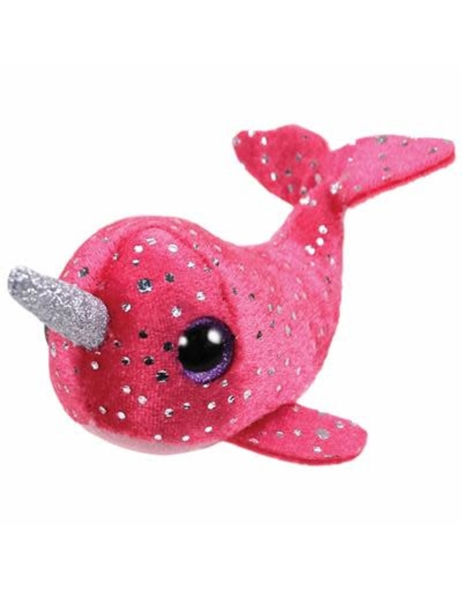 Ty Ty Teeny Ty's Nelly de Roze Narwal 10cm