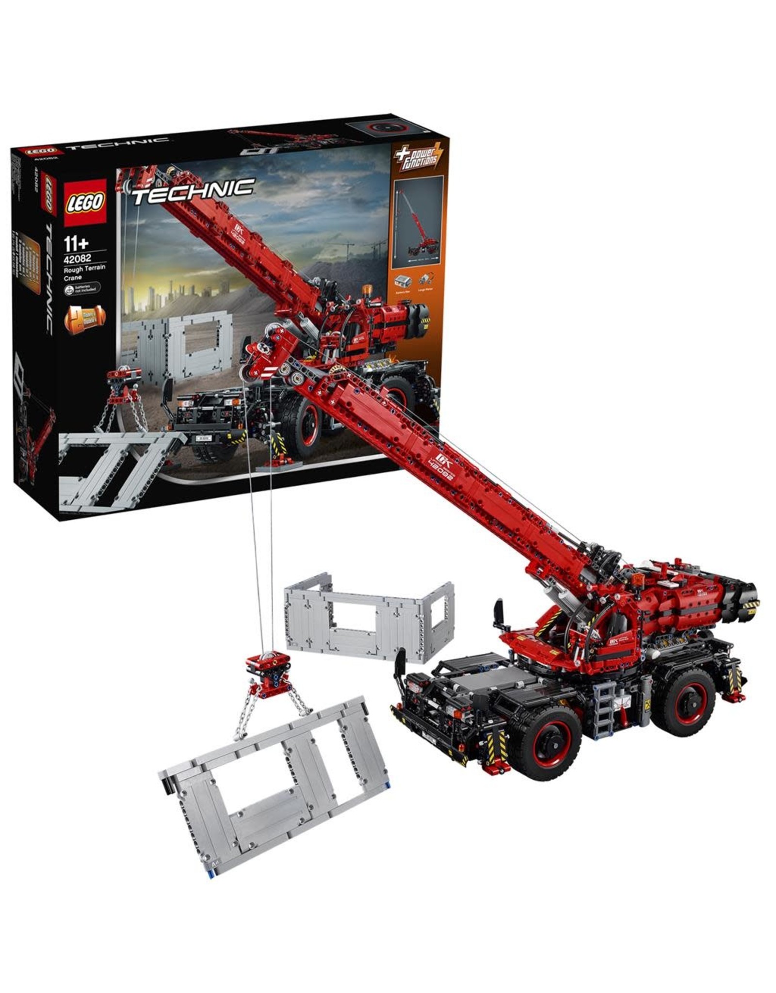 Technic LEGO Technic 42082 Liebherr R9800 Graafmachine - Technic