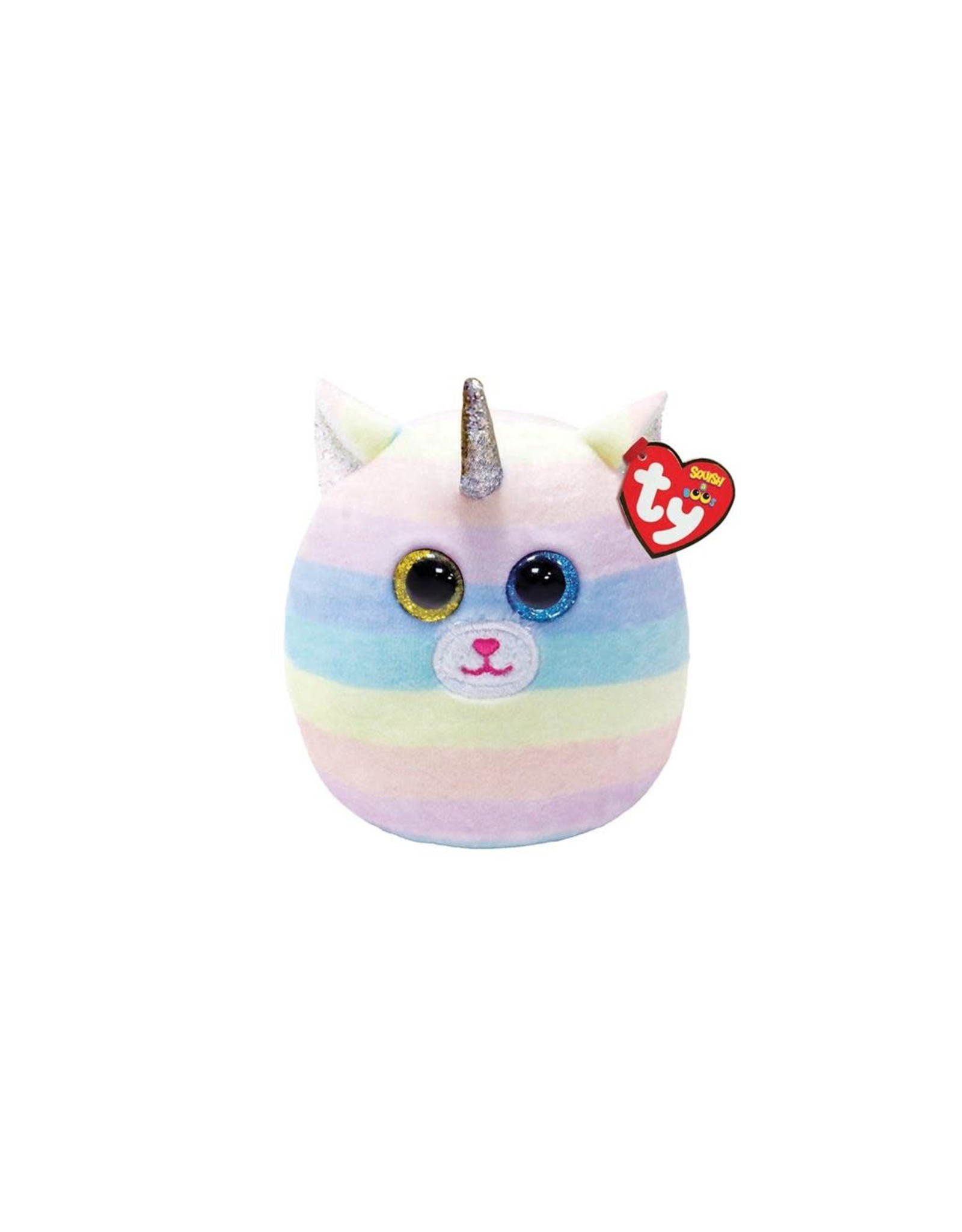 Ty Ty Teeny Squish a Boo Heather de Eenhoorn Kat - 8cm