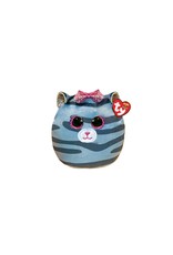 Ty Ty Teeny Squish a Boo Kiki de Grijze Kat - 8cm