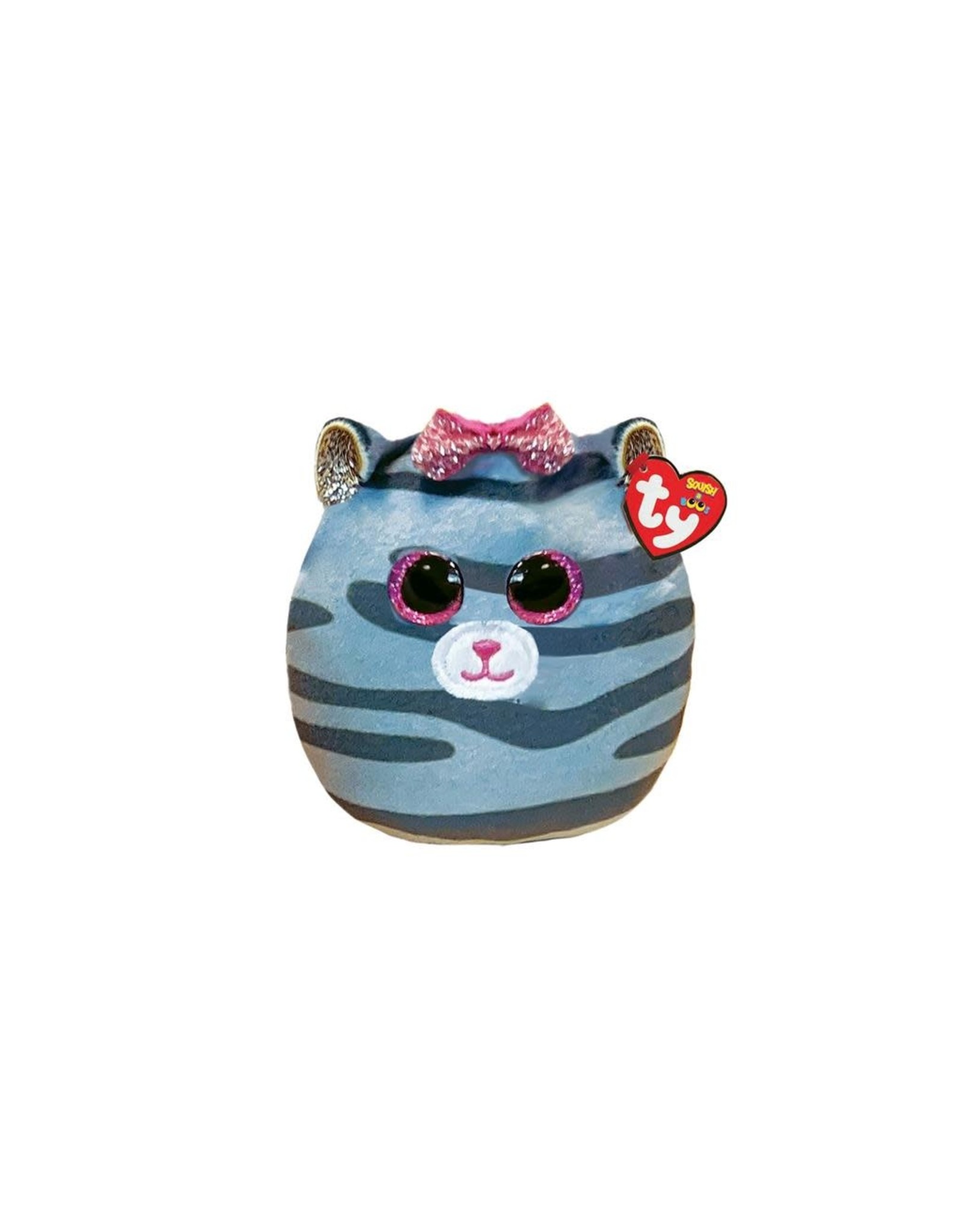 Ty Ty Teeny Squish a Boo Kiki de Grijze Kat - 8cm