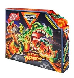 Spinmaster Monster Jam 1:64 Duelling Dragon Stunt Playset, Draken speelset