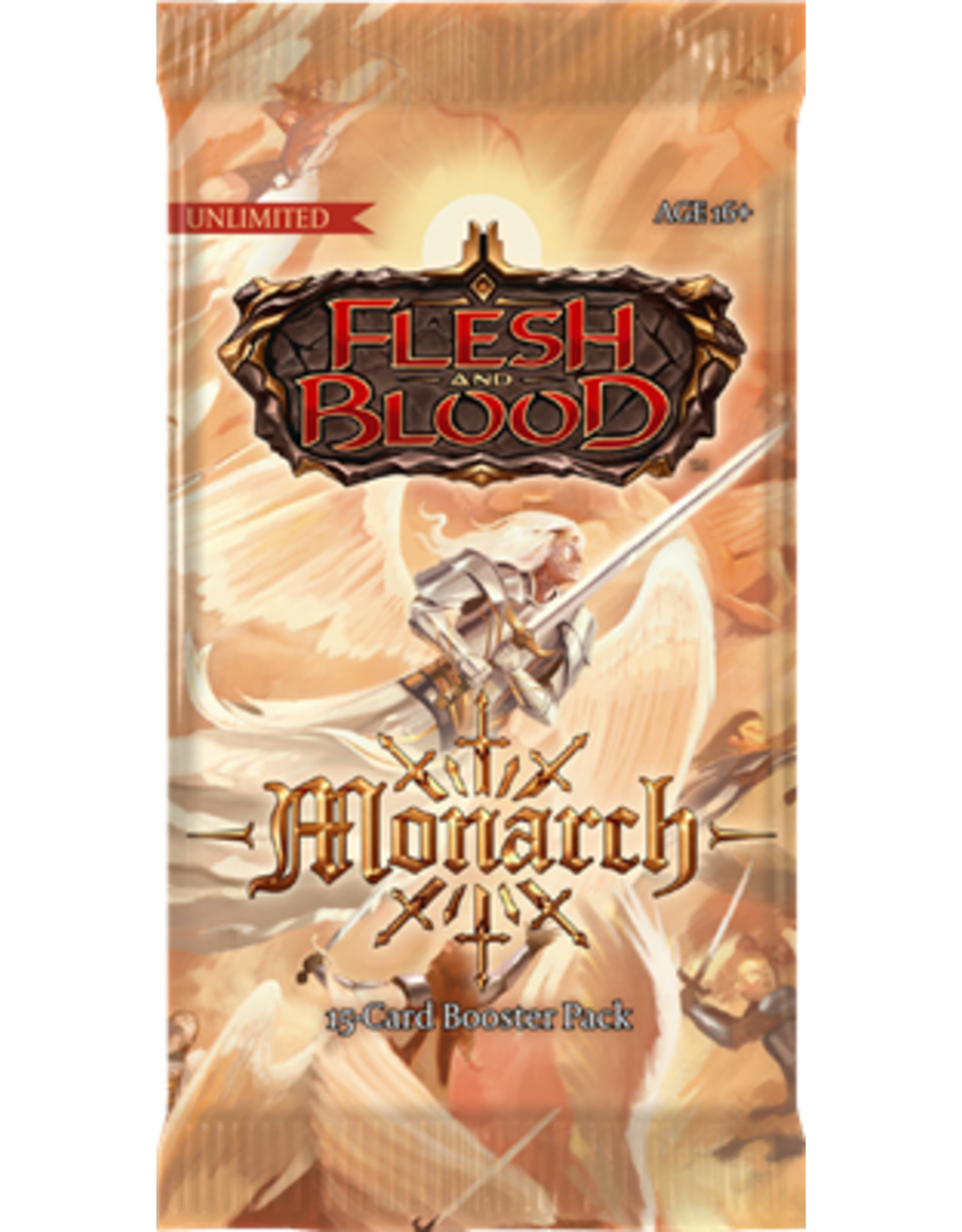 Legend Story Studios Flesh and Blood TCG Monarch Unlimited Boosterpack 15-card