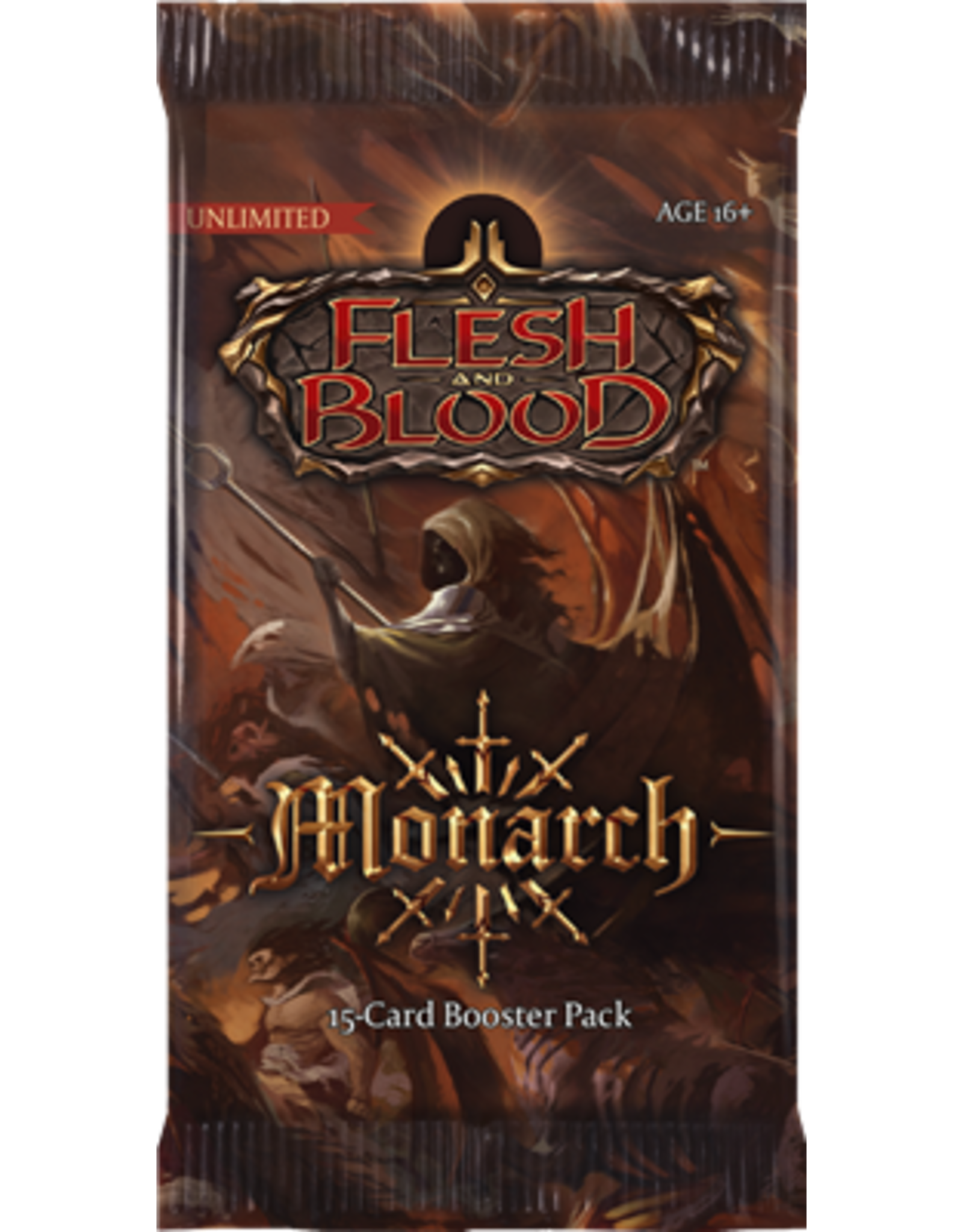 Legend Story Studios Flesh and Blood TCG Monarch Unlimited Boosterpack 15-card