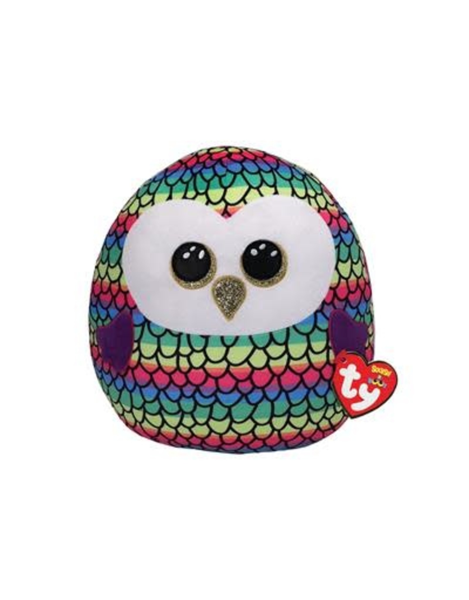 Ty Ty Squish a Boo Owen Owl 20cm