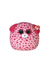 Ty Ty Squish a Boo Pink de roze hartjes hond 20cm