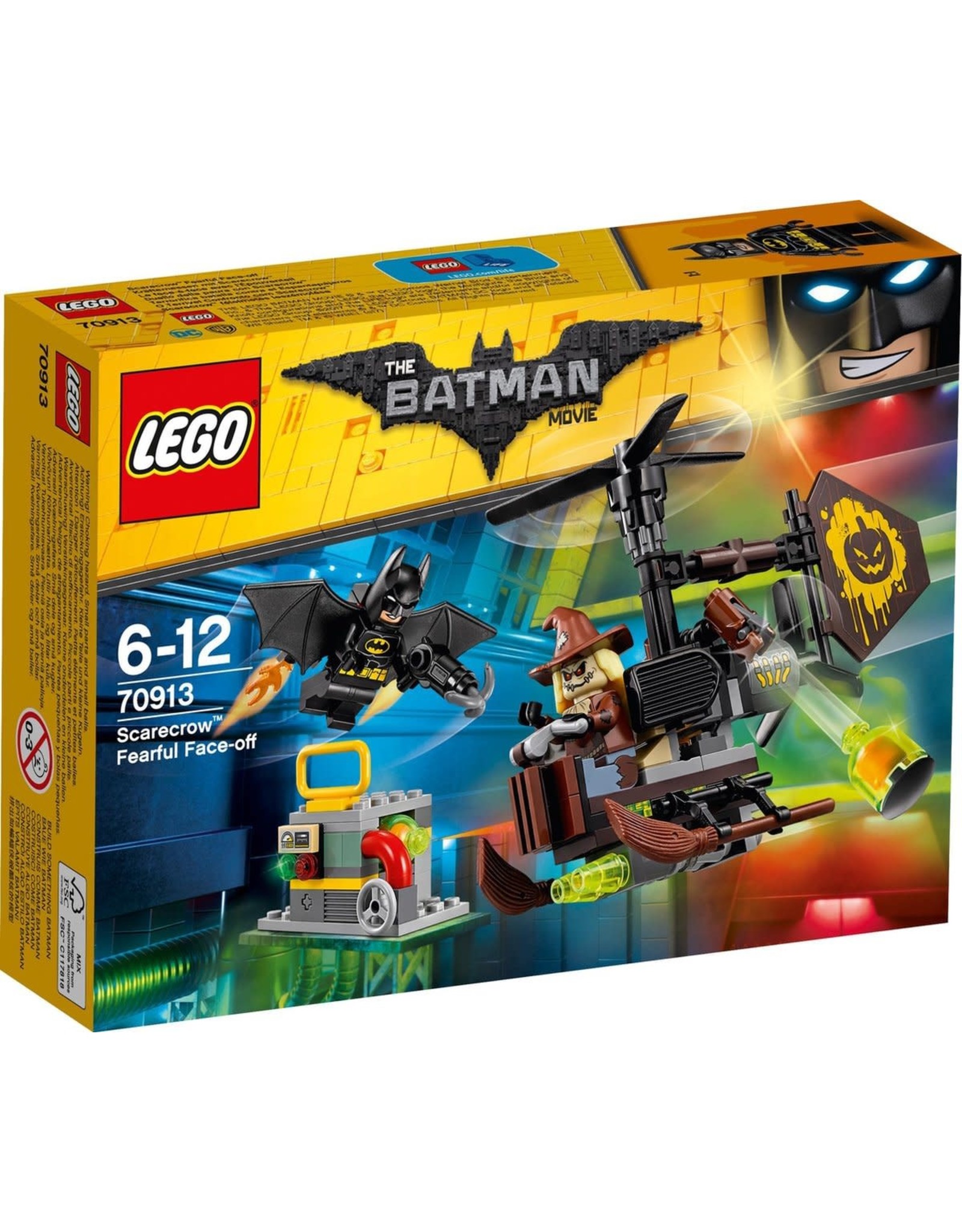 LEGO Lego Batman The Movie 70913  Scarecrow™ Angstaanval - Scarecrow Fearfull Face-Off