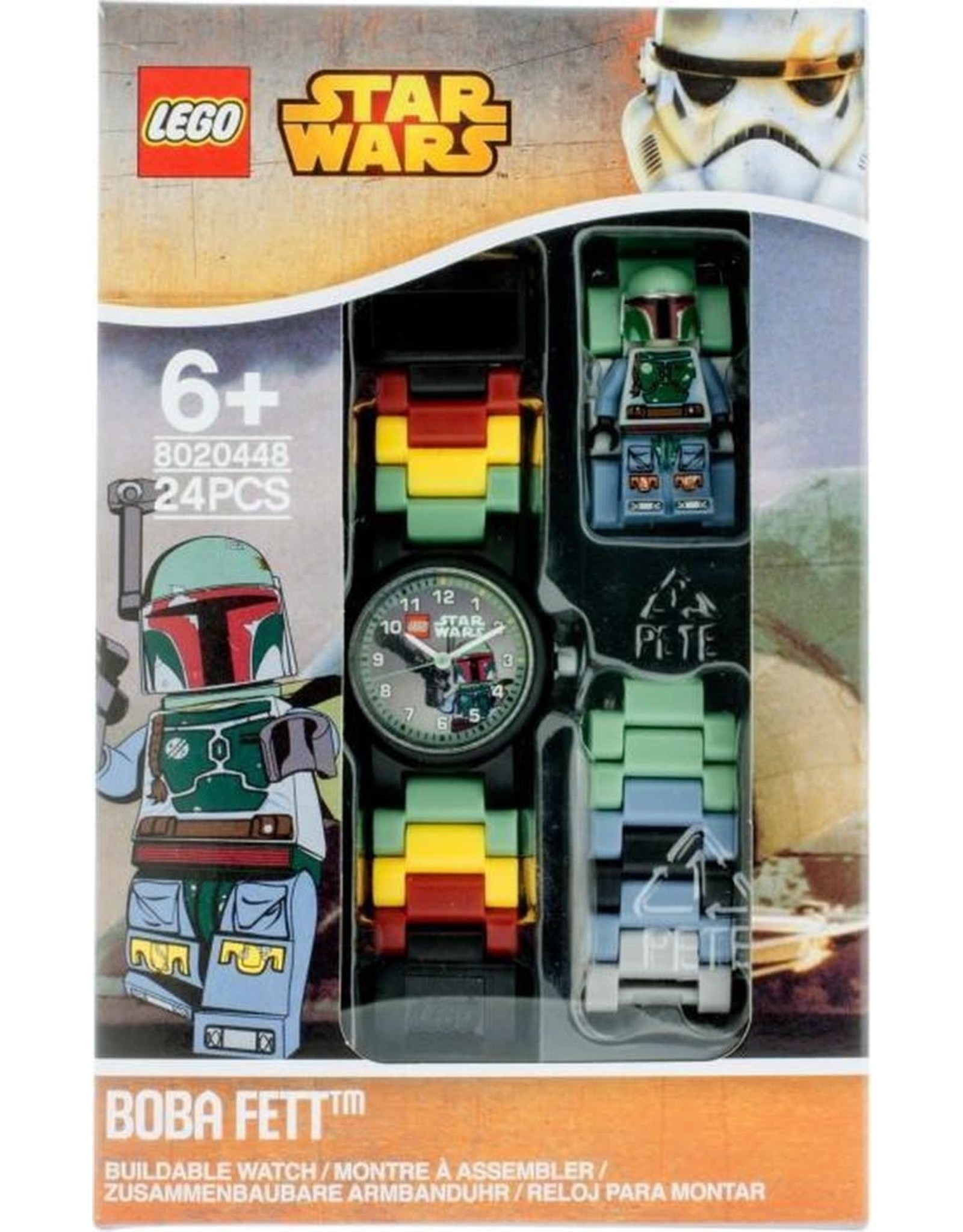 LEGO Lego Star Wars 25266 Boba Fett Schakelhorloge Kind