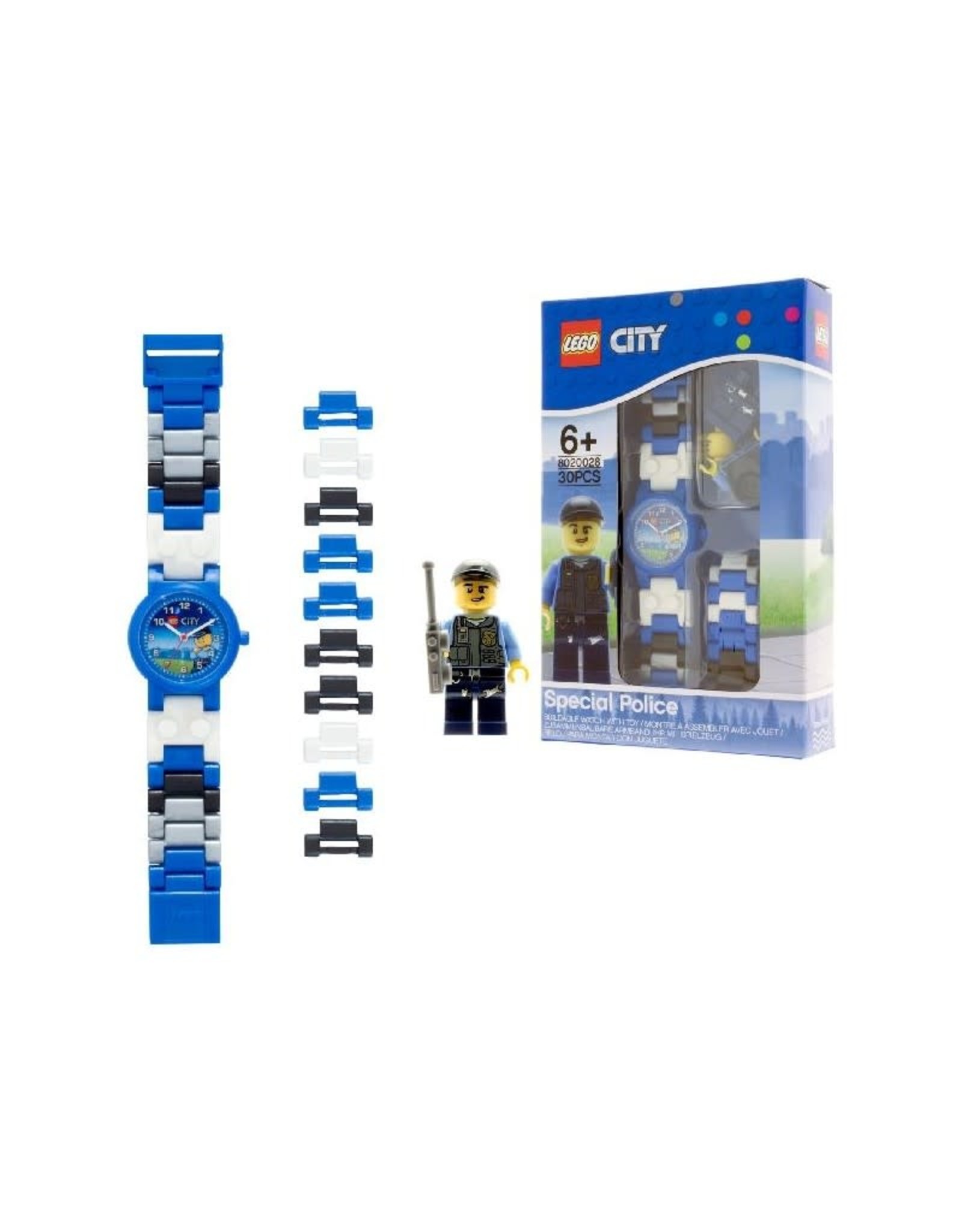 LEGO Lego City 8020028 Politie Schakelhorloge Kind