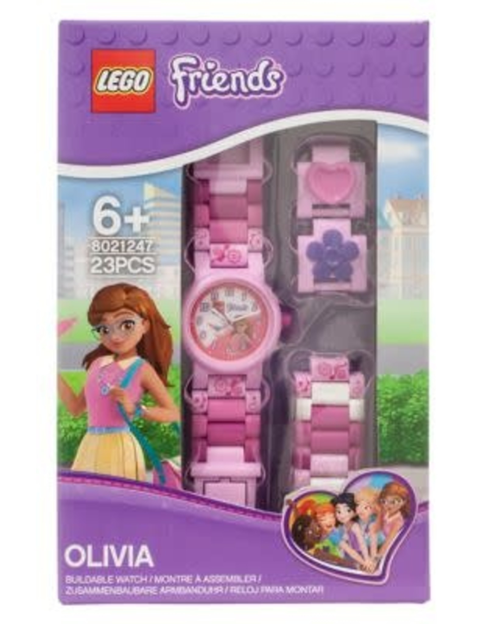 LEGO Lego Friends 80201247 Olivia'S Link Schakelhorloge Kind