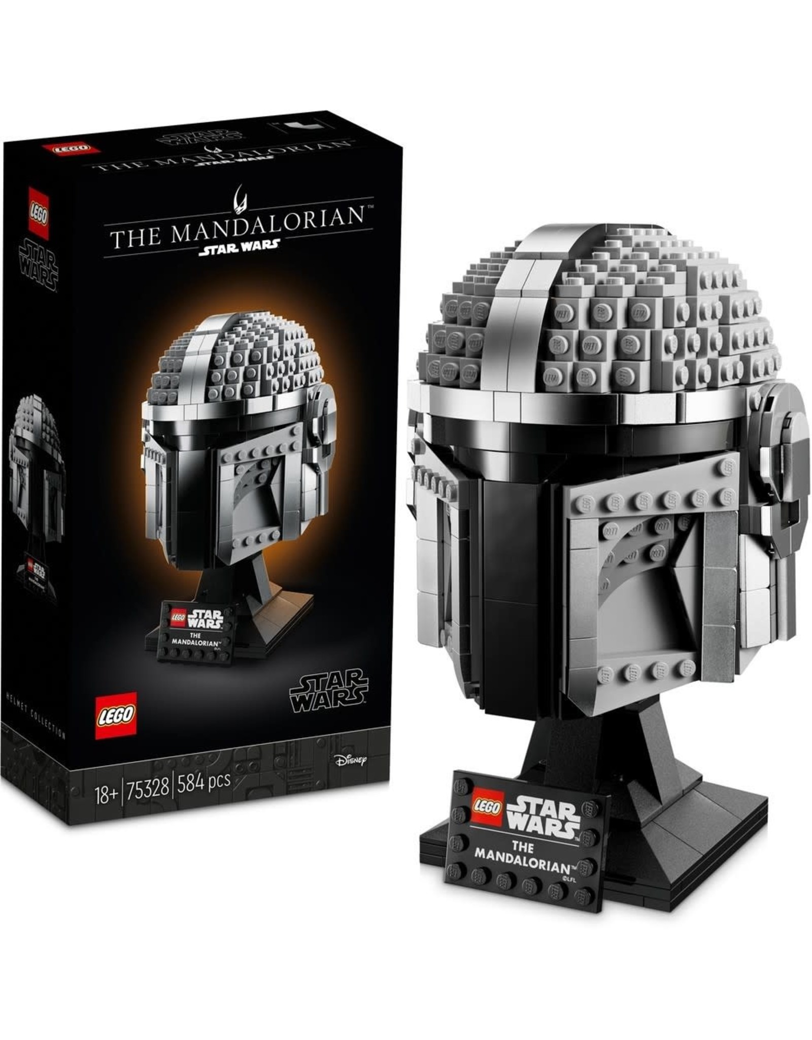 LEGO Lego Star Wars 75328 The Mandalorian Helm