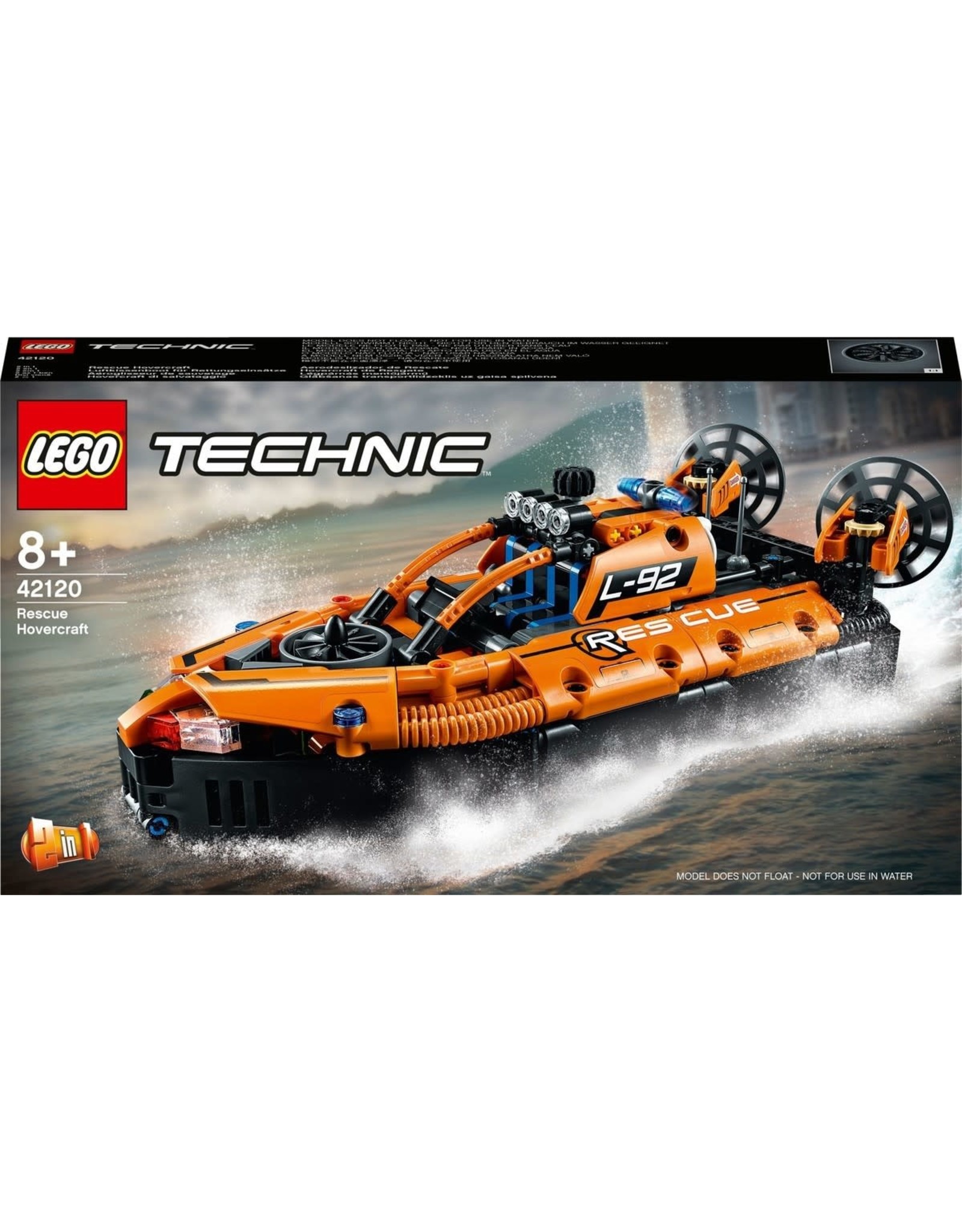 LEGO Lego Technic 42120 Reddingshovercraft, Rescue Hovercraft