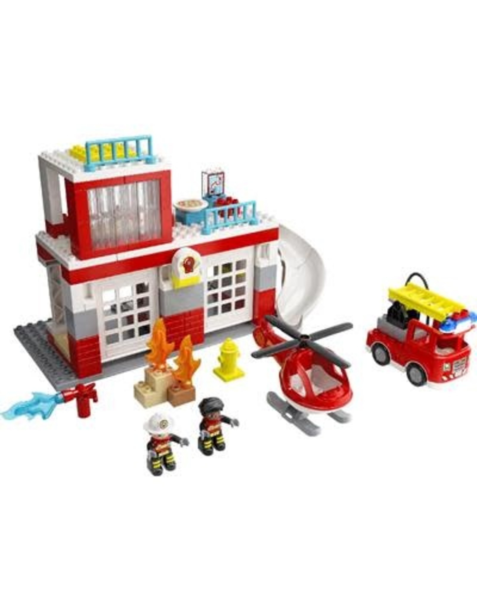 LEGO Lego Duplo 10970 Brandweerkazerne met Helicopter
