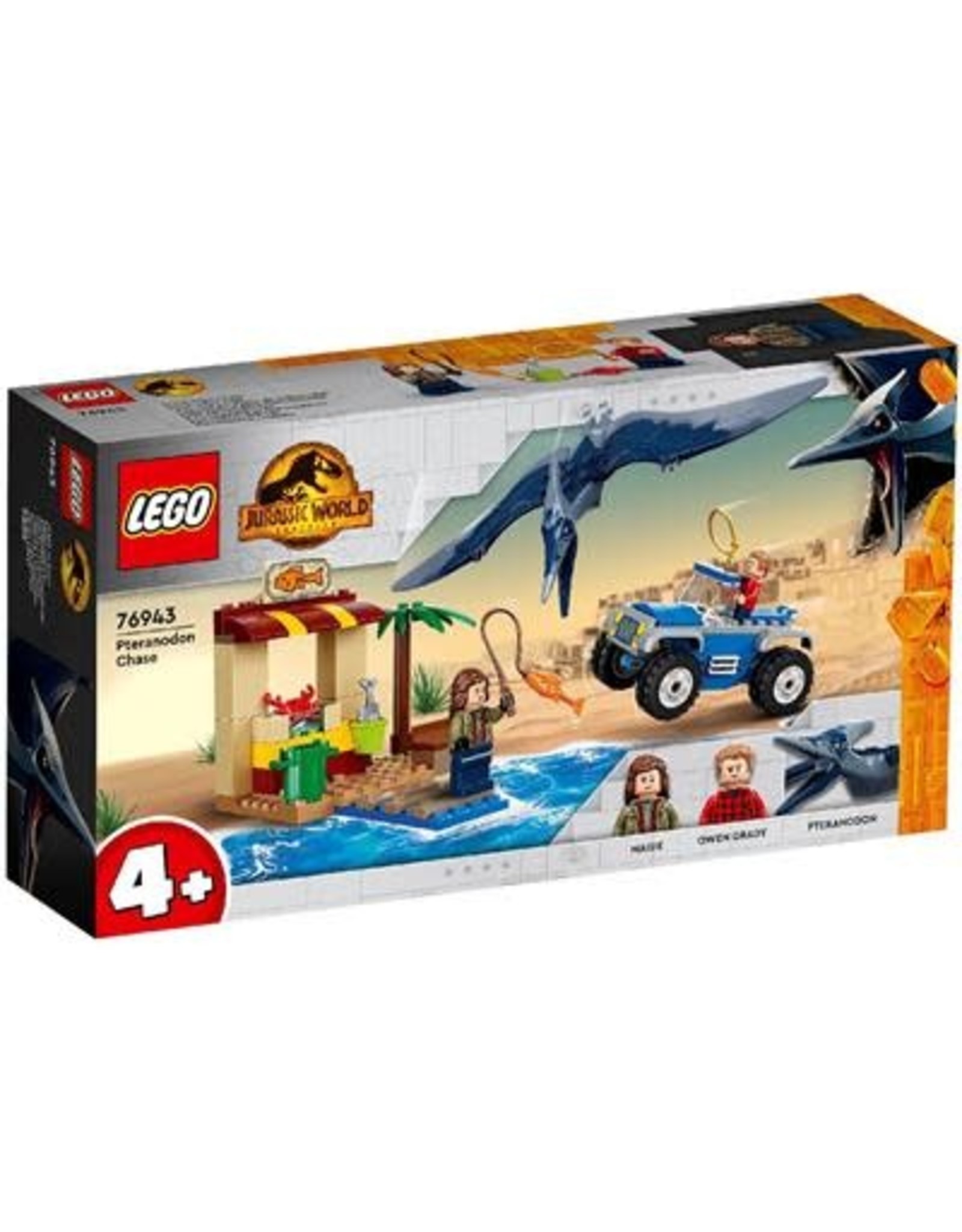 LEGO Lego Jurassic World 76943 Achtervolging van Pteranodon