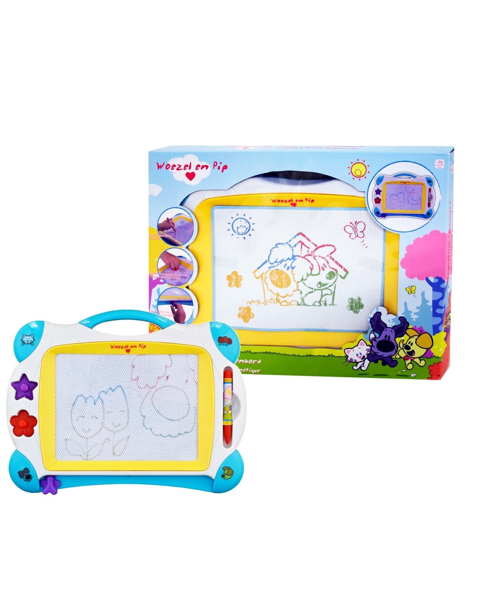 Rubo Toys Woezel&Pip Magnetisch Tekenbord