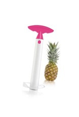 VacuVin VacuVin Ananassnijder Pink - Pineapple Slicer J-Hook