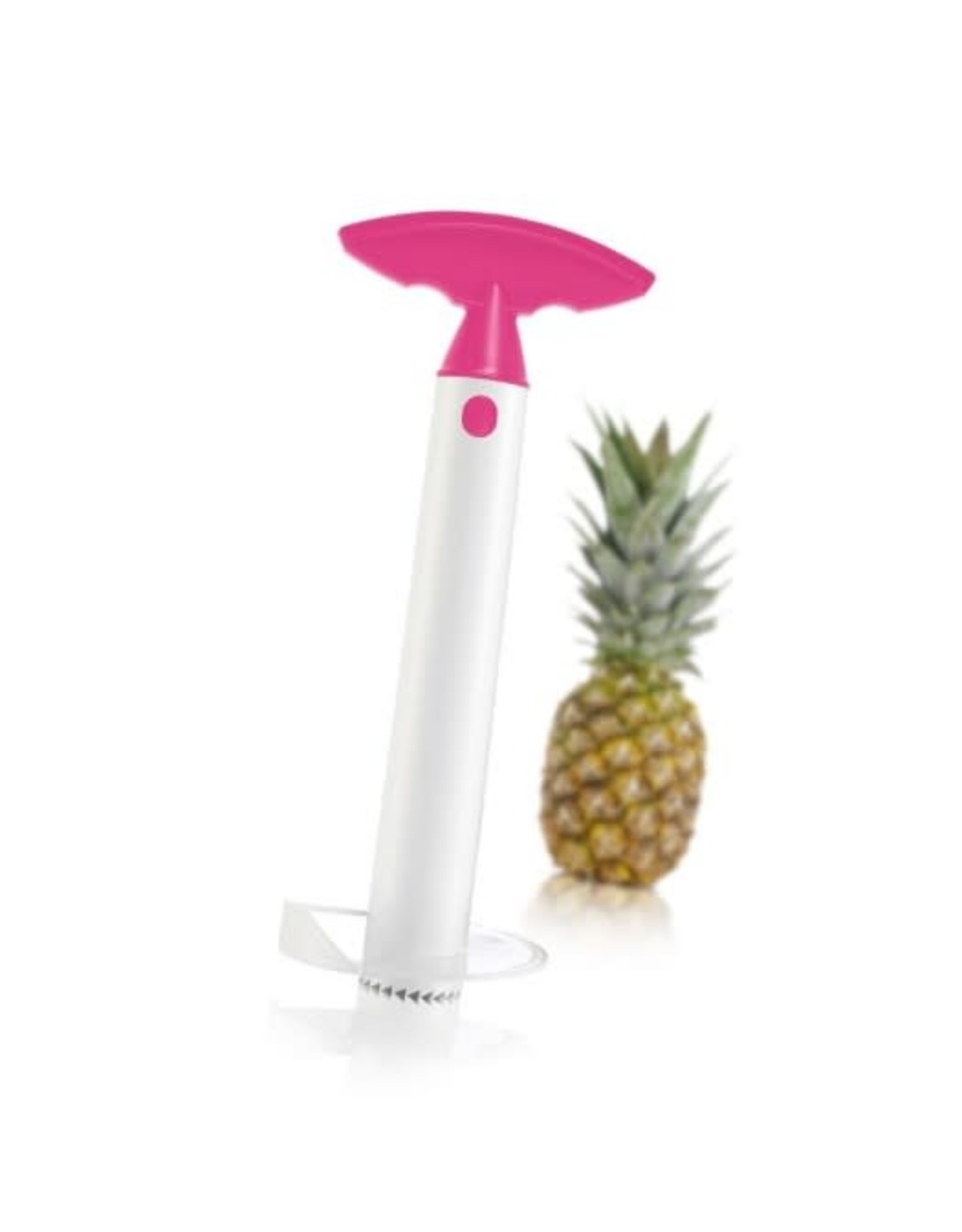 VacuVin VacuVin Ananassnijder Pink - Pineapple Slicer J-Hook