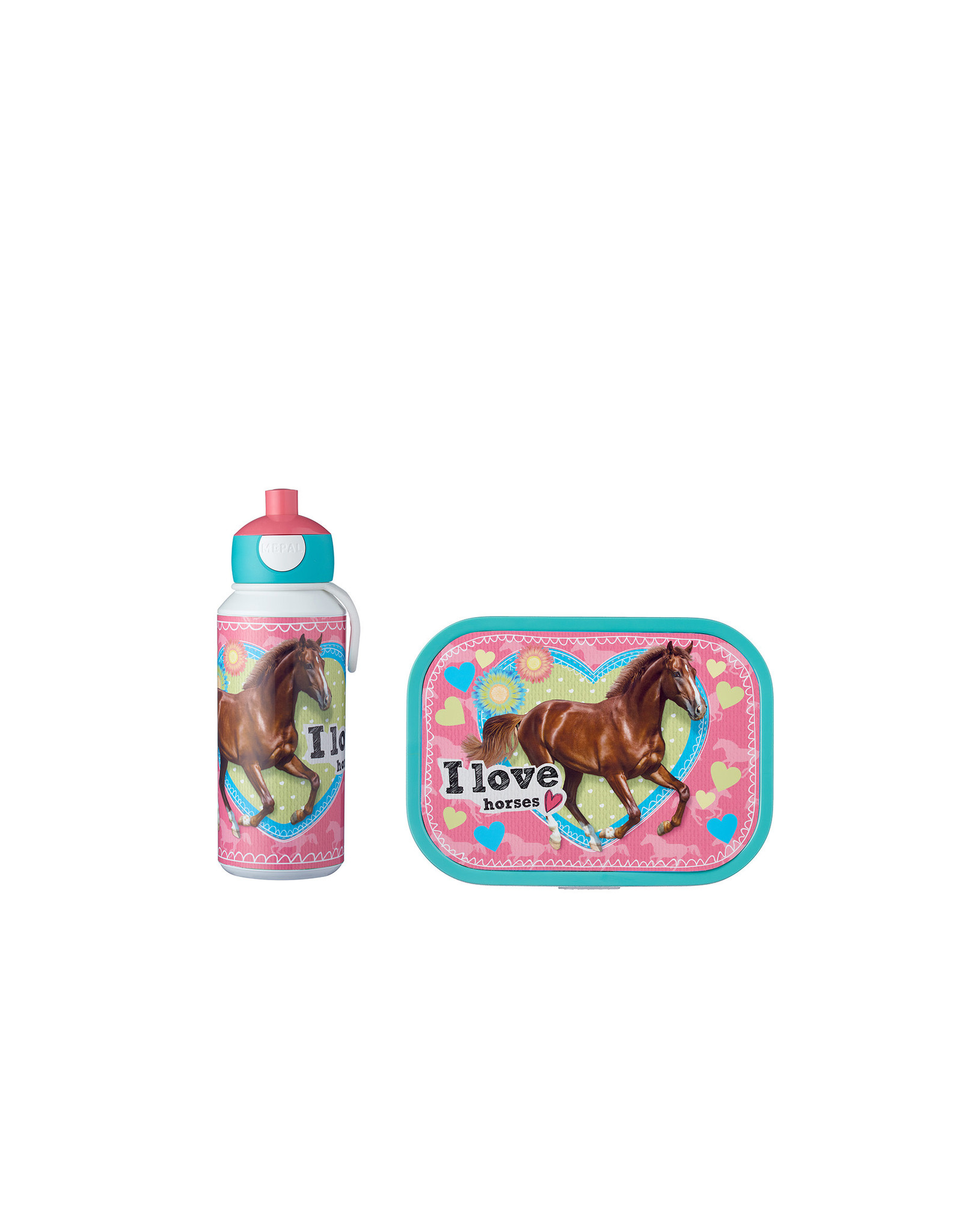 Mepal Mepal Lunchset Campus My Horse (pop-up beker + lunchbox)