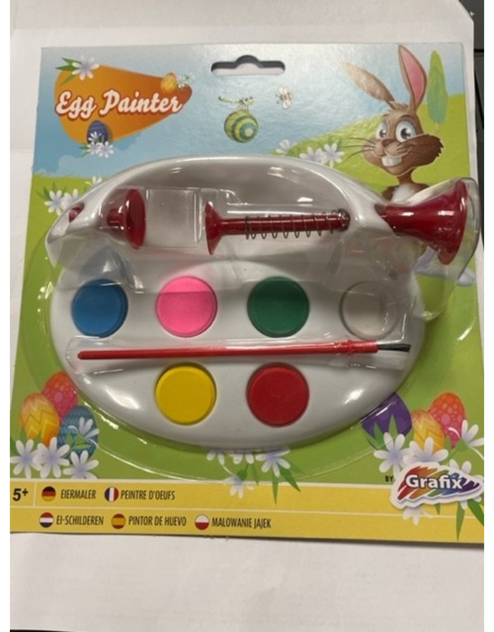 Eierverfmolen met Verf en Penseel