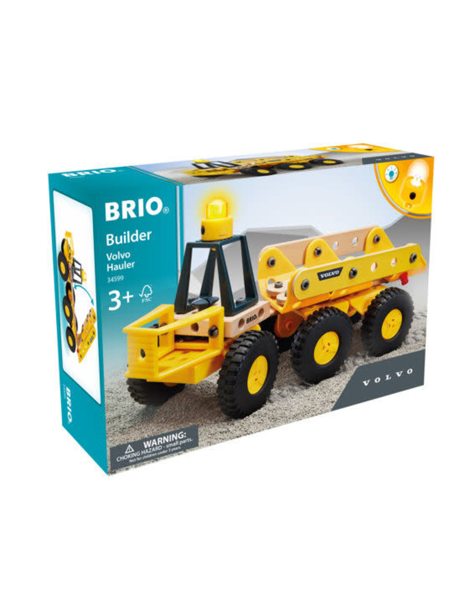 Brio Brio Builder 34599 Volvo-wiellader